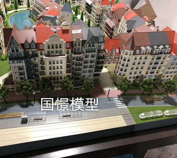 理县建筑模型