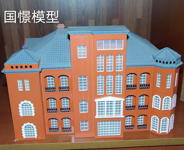 理县建筑模型